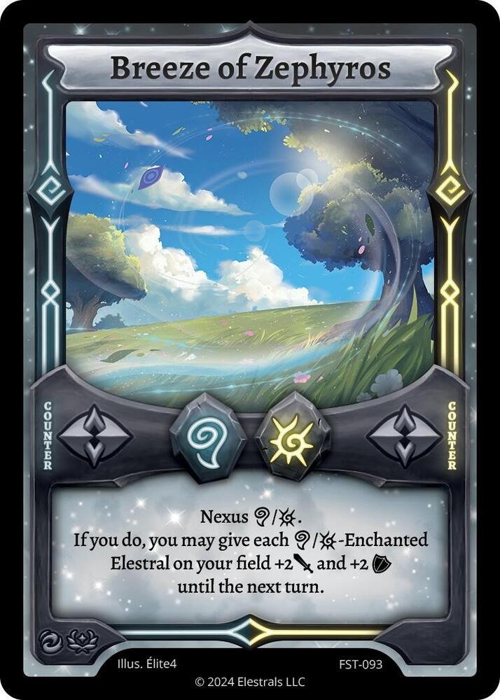 Breeze of Zephyros, Divine Champions: Firestorm FST-093