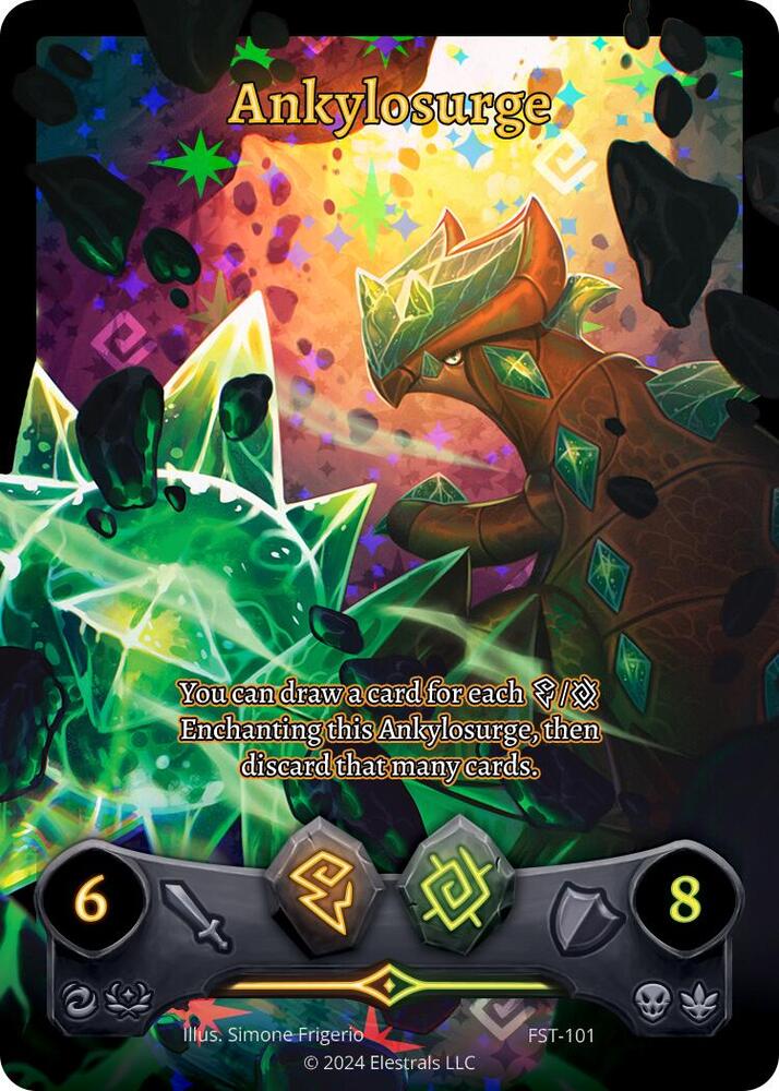 Ankylosurge (Full Art), Divine Champions: Firestorm FST-101