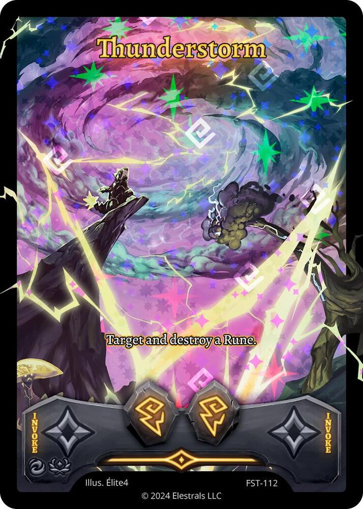 Thunderstorm (Full Art), Divine Champions: Firestorm FST-112