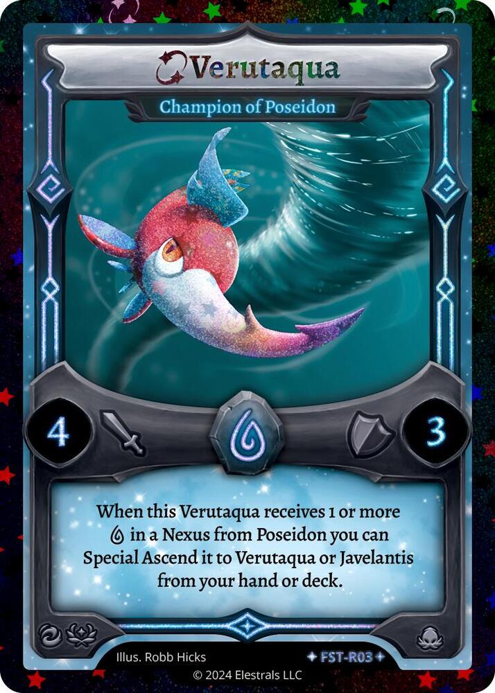 Verutaqua - Champion of Poseidon (Stellar), Divine Champions: Firestorm FST-R03