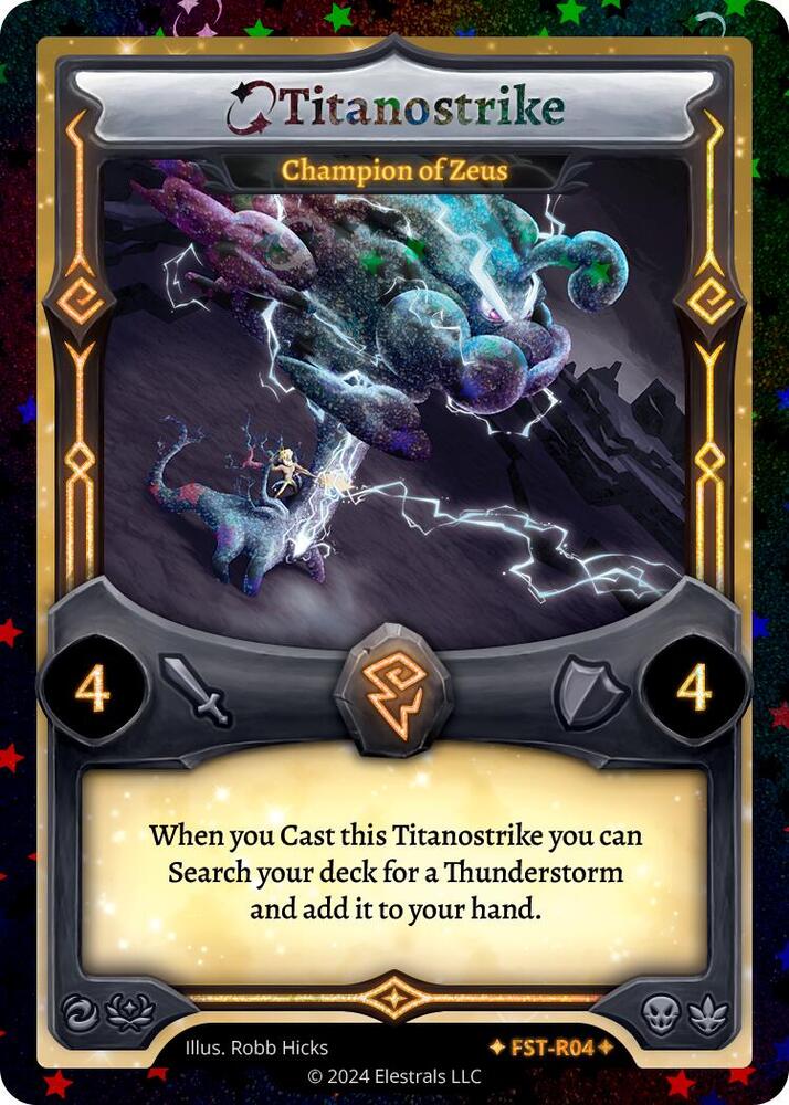 Titanostrike - Champion of Zeus (Stellar), Divine Champions: Firestorm FST-R04