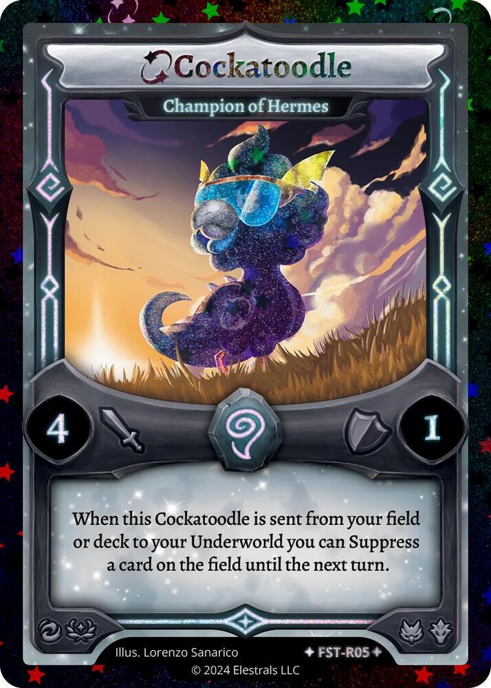 Cockatoodle - Champion of Hermes (Stellar), Divine Champions: Firestorm FST-R05