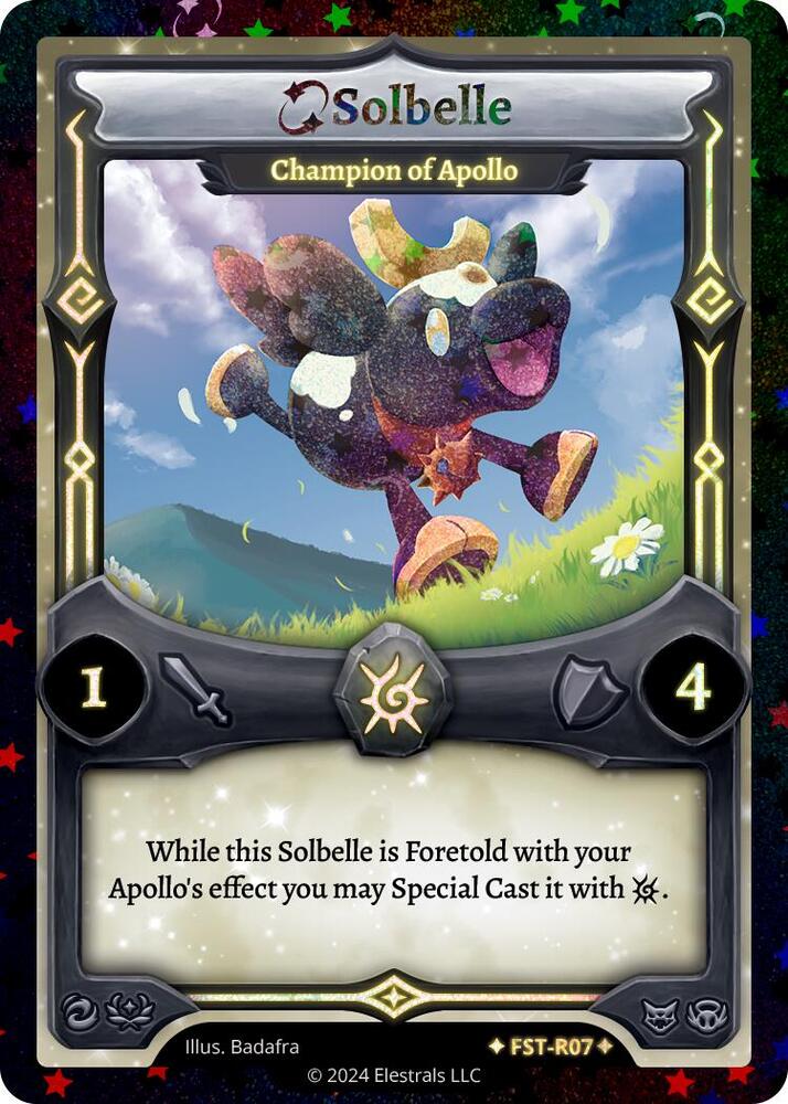 Solbelle - Champion of Apollo (Stellar), Divine Champions: Firestorm FST-R07