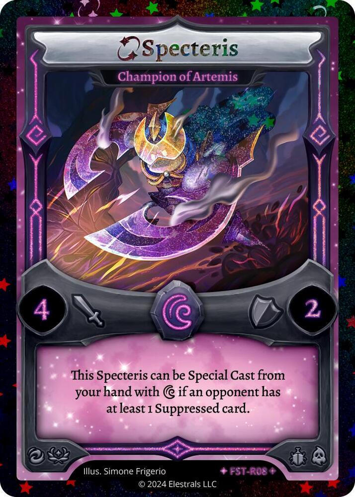 Specteris - Champion of Artemis (Stellar), Divine Champions: Firestorm FST-R08