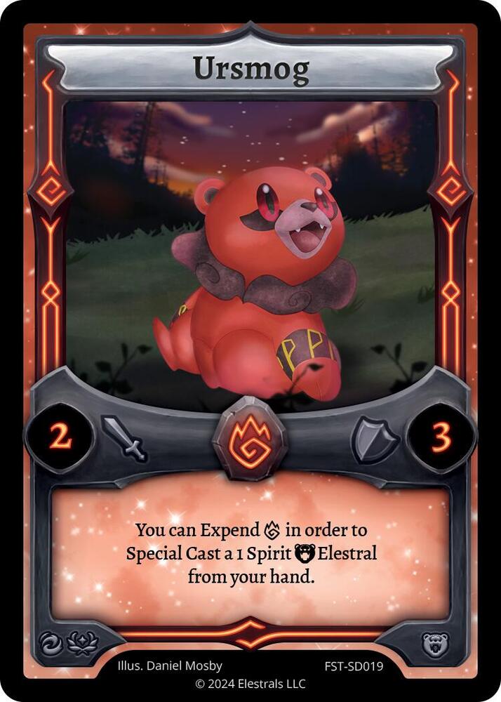 Ursmog, Divine Champions: Firestorm Starter Decks FST-SD019
