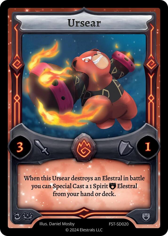 Ursear, Divine Champions: Firestorm Starter Decks FST-SD020