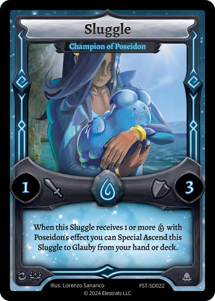 Sluggle - Champion of Poseidon, Divine Champions: Firestorm Starter Decks FST-SD022