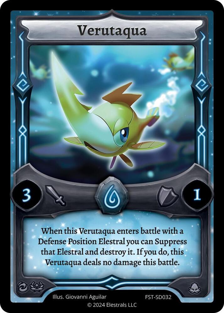 Verutaqua, Divine Champions: Firestorm Starter Decks FST-SD032