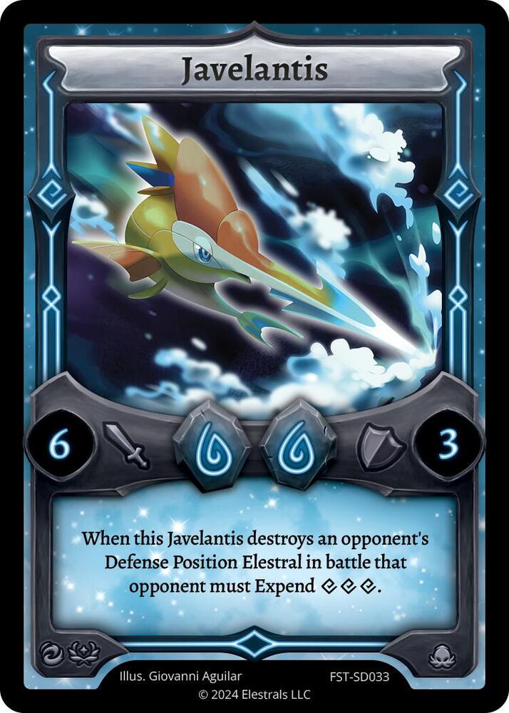 Javelantis, Divine Champions: Firestorm Starter Decks FST-SD033