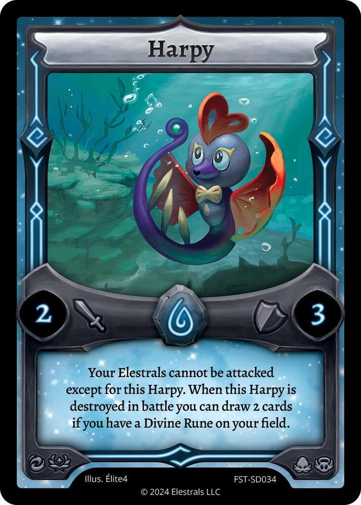 Harpy, Divine Champions: Firestorm Starter Decks FST-SD034