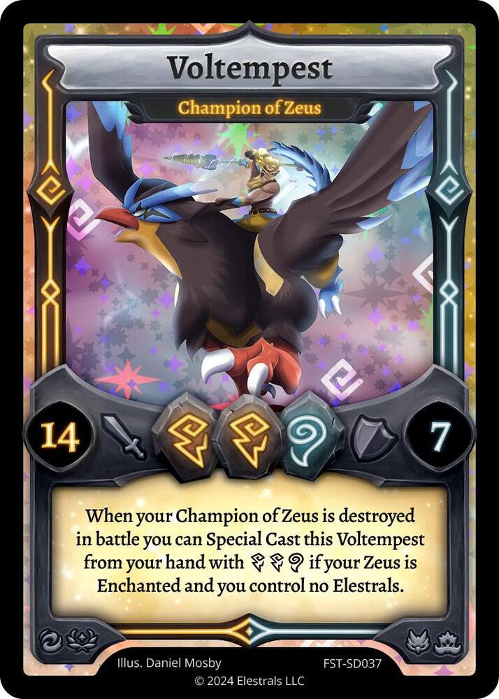 Voltempest - Champion of Zeus, Divine Champions: Firestorm Starter Decks FST-SD037