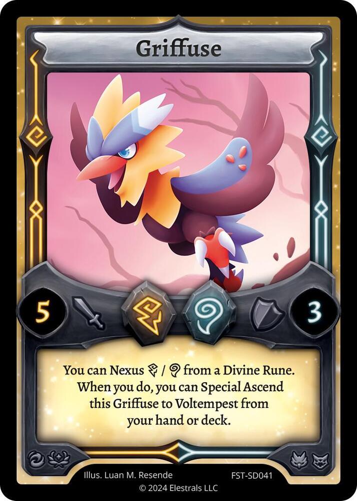 Griffuse, Divine Champions: Firestorm Starter Decks FST-SD041