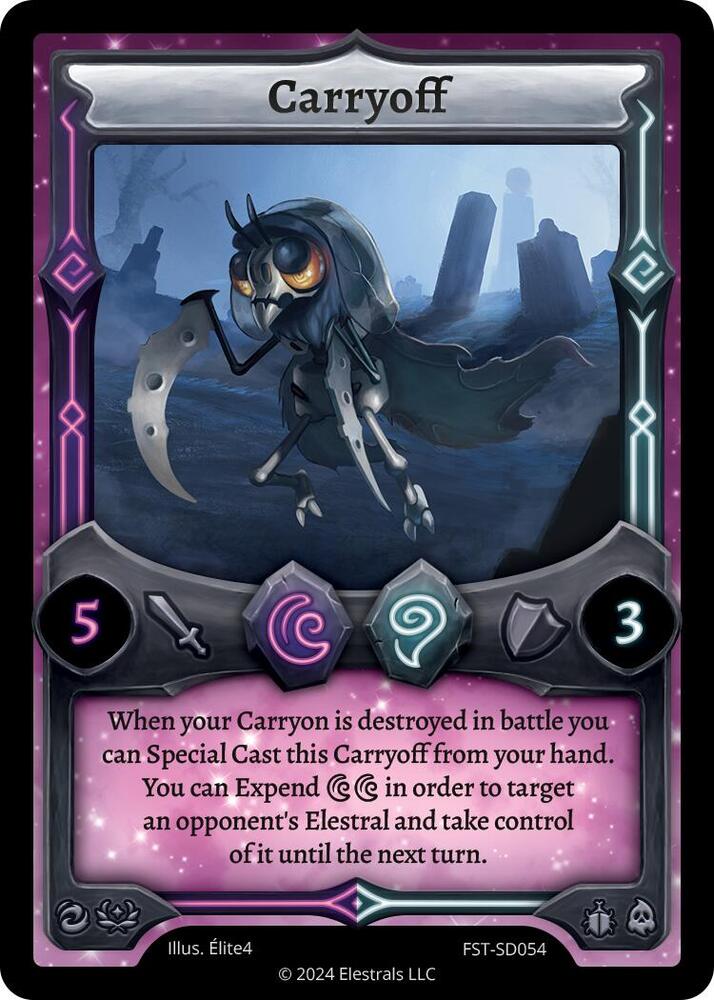 Carryoff, Divine Champions: Firestorm Starter Decks FST-SD054