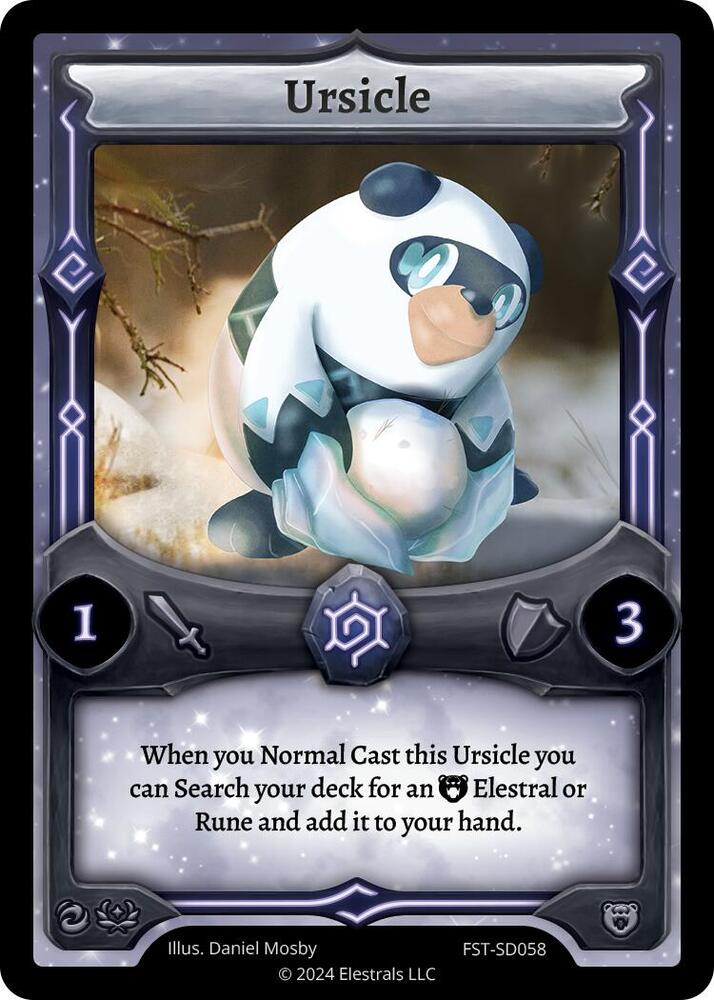 Ursicle, Divine Champions: Firestorm Starter Decks FST-SD058