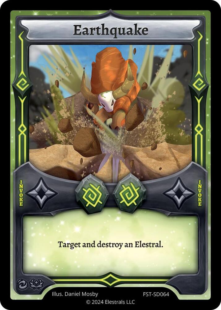 Earthquake, Divine Champions: Firestorm Starter Decks FST-SD064