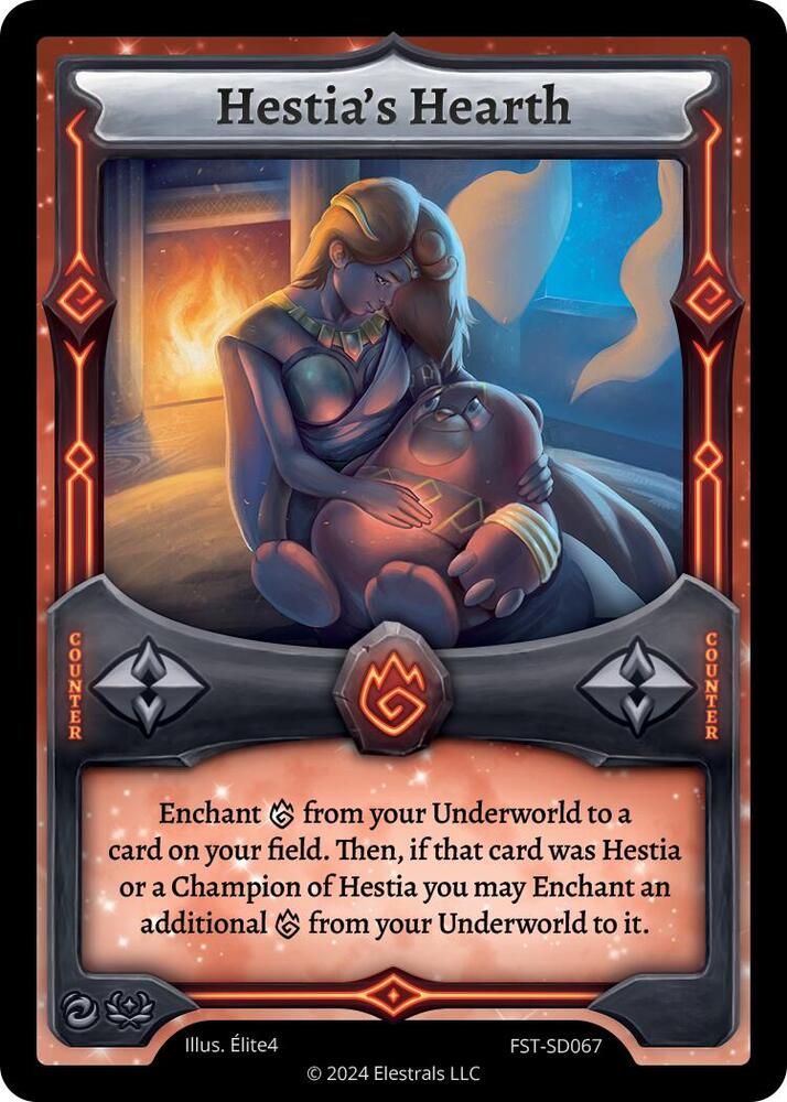 Hestia's Hearth, Divine Champions: Firestorm Starter Decks FST-SD067