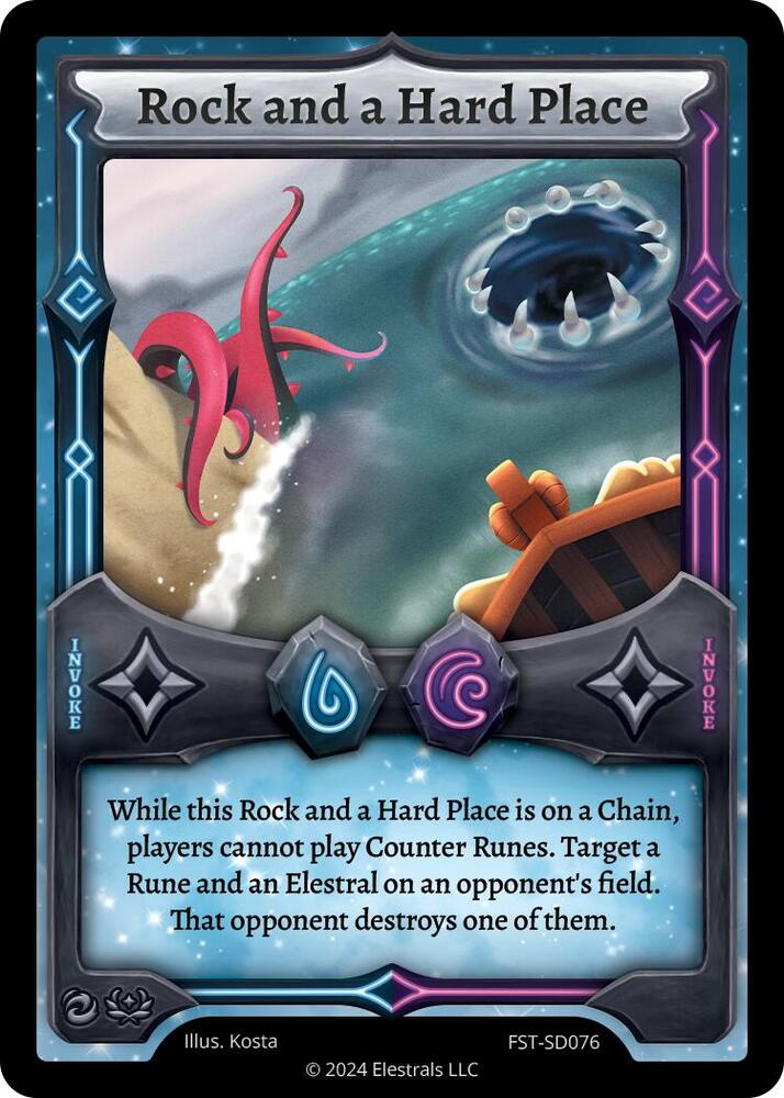 Rock and a Hard Place, Divine Champions: Firestorm Starter Decks FST-SD076