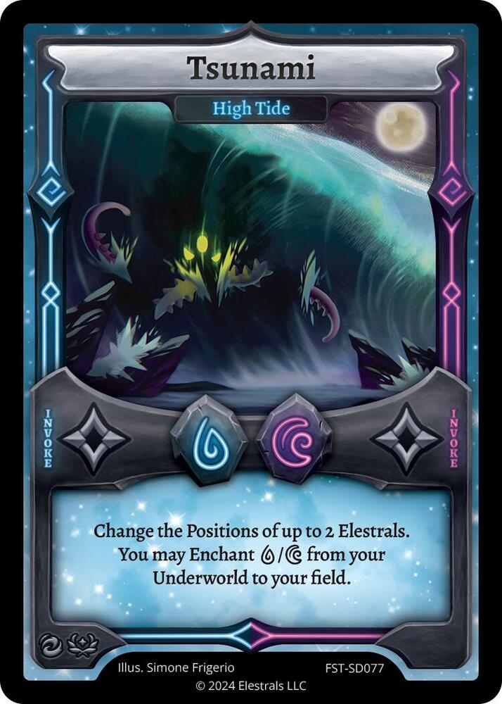 Tsunami - High Tide, Divine Champions: Firestorm Starter Decks FST-SD077