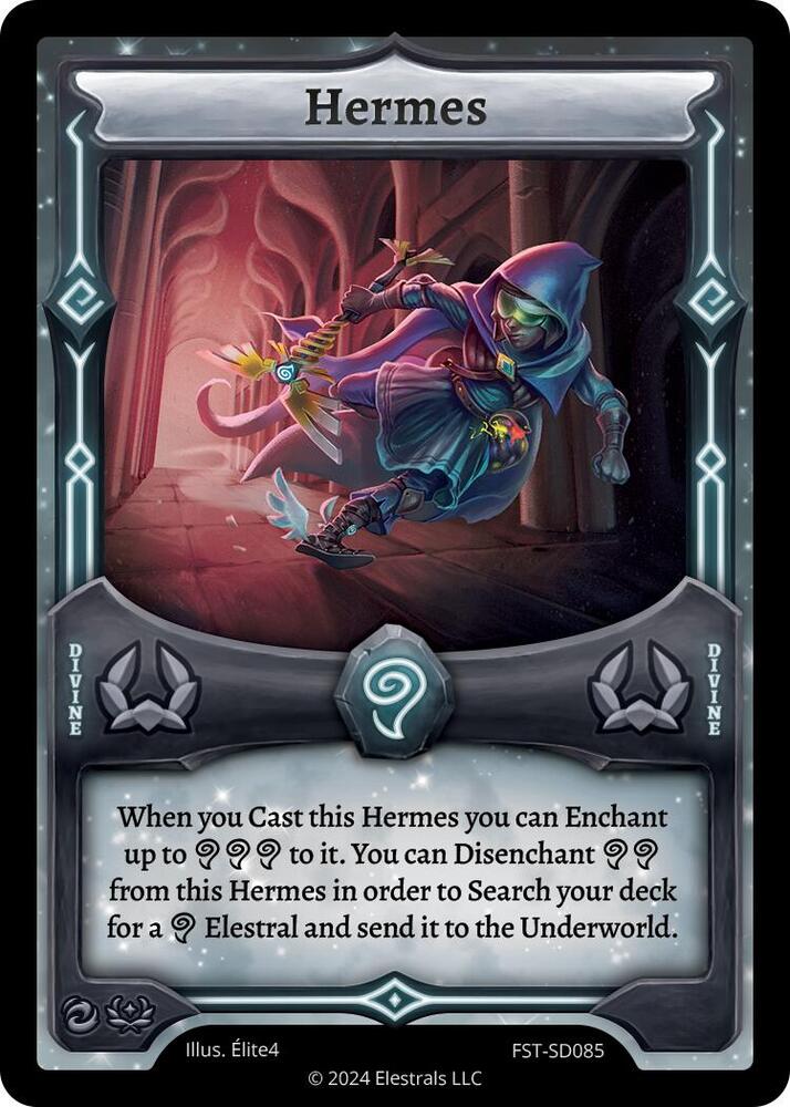Hermes, Divine Champions: Firestorm Starter Decks FST-SD085