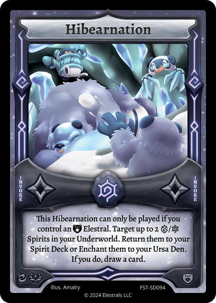 Hibearnation, Divine Champions: Firestorm Starter Decks FST-SD094