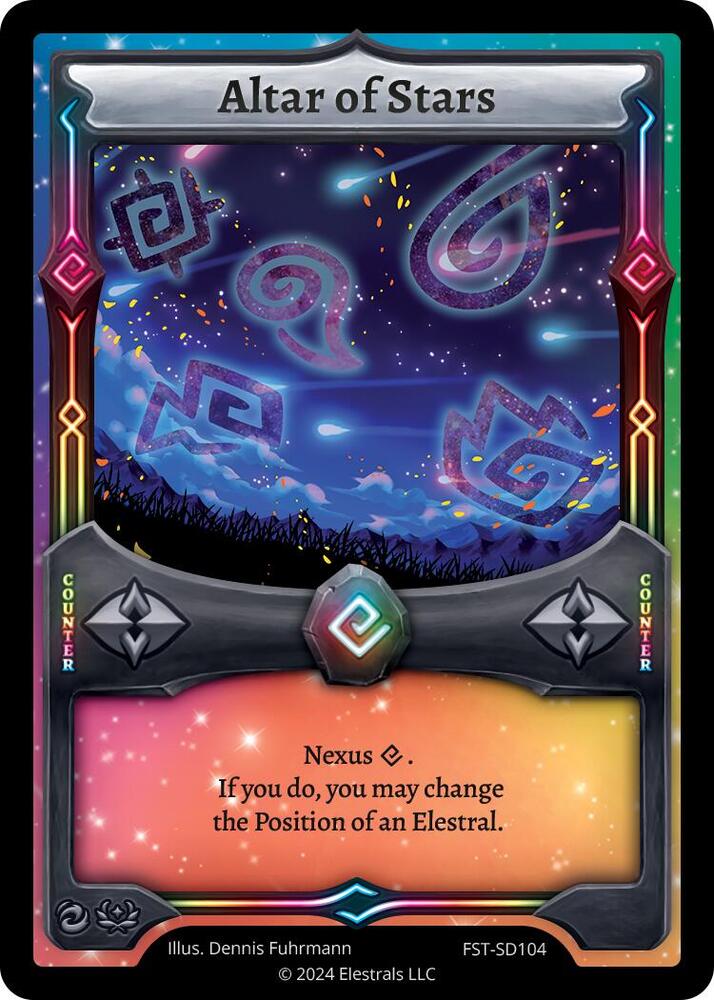 Altar of Stars, Divine Champions: Firestorm Starter Decks FST-SD104