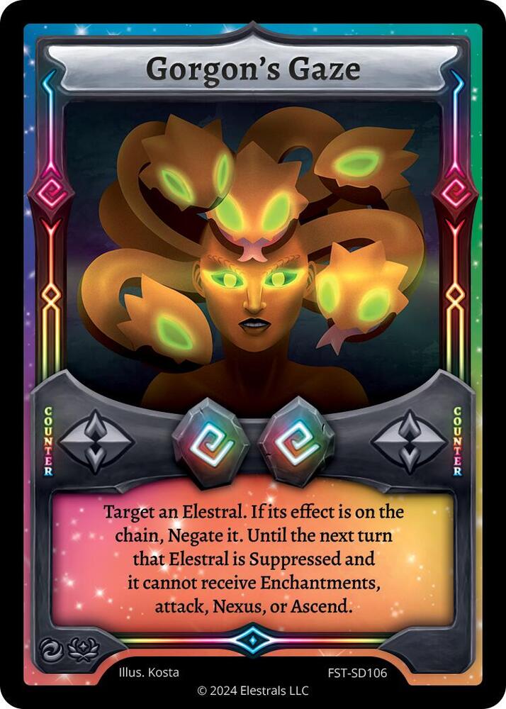 Gorgon's Gaze, Divine Champions: Firestorm Starter Decks FST-SD106