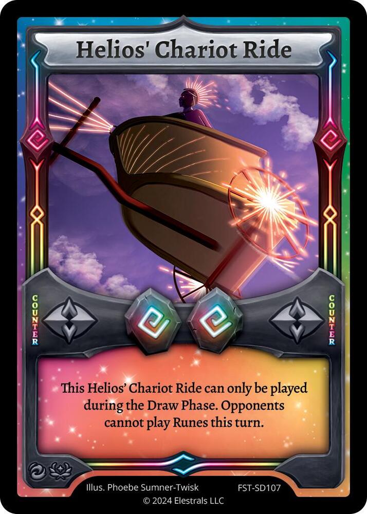 Helios' Chariot Ride, Divine Champions: Firestorm Starter Decks FST-SD107