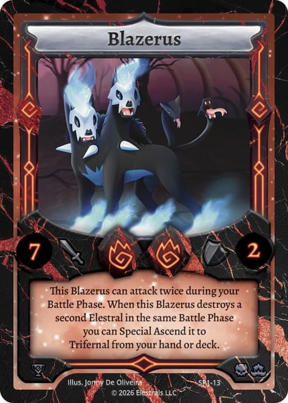 Blazerus, Starter Pack SP1-13
