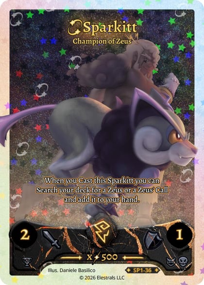 Sparkitt - Champion of Zeus, Starter Pack SP1-36