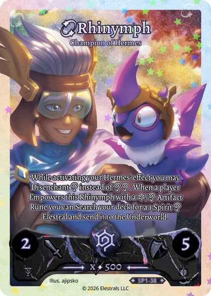 Rhinymph - Champion of Hermes, Starter Pack SP1-38