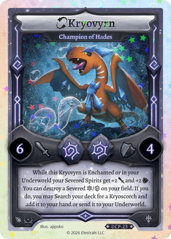 Kryovyrn - Champion of Hades, Divine Champions: Snowshade Promos DCP-23