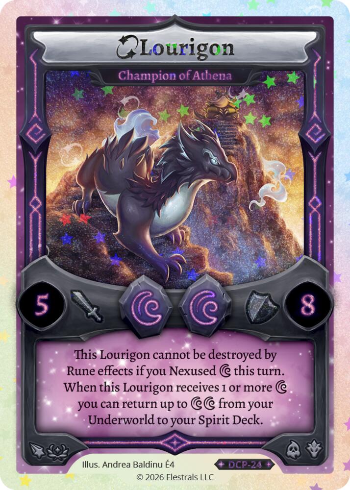 Lourigon - Champion of Athena, Divine Champions: Snowshade Promos DCP-24