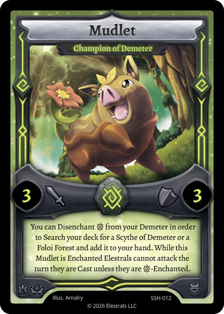 Mudlet - Champion of Demeter, Divine Champions: Snowshade SSH-012