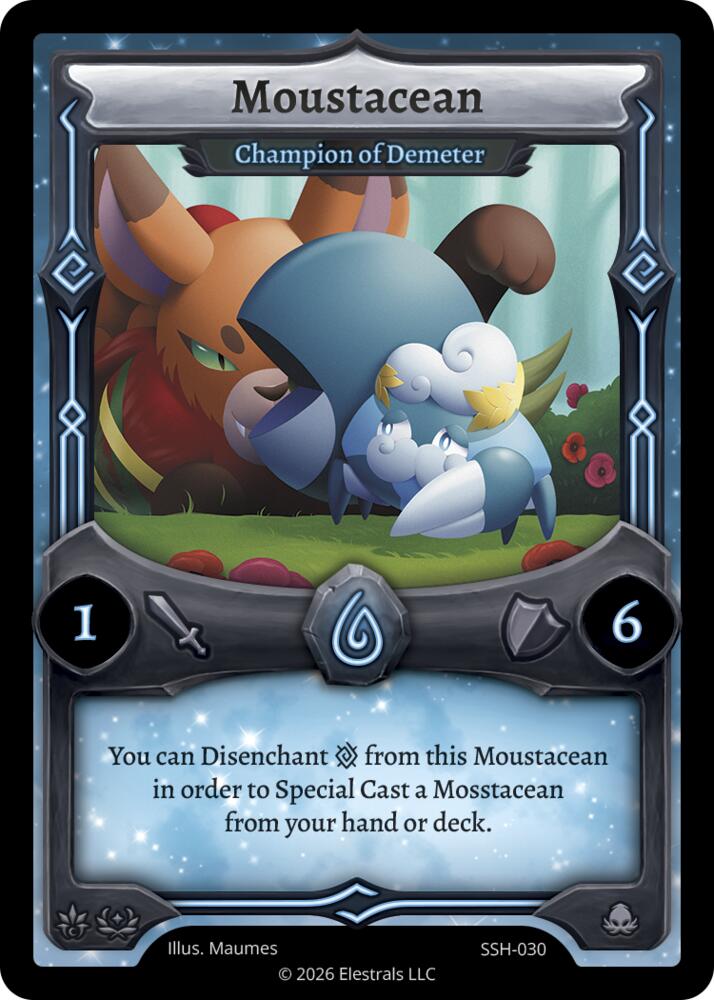 Moustacean - Champion of Demeter, Divine Champions: Snowshade SSH-030