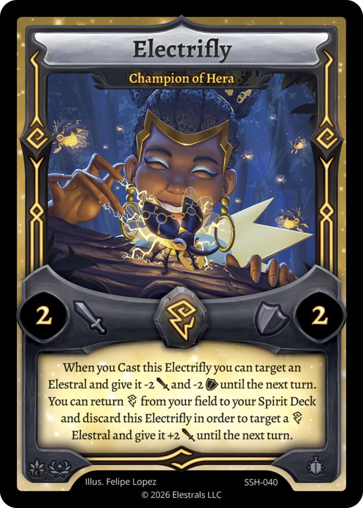 Electrifly - Champion of Hera, Divine Champions: Snowshade SSH-040