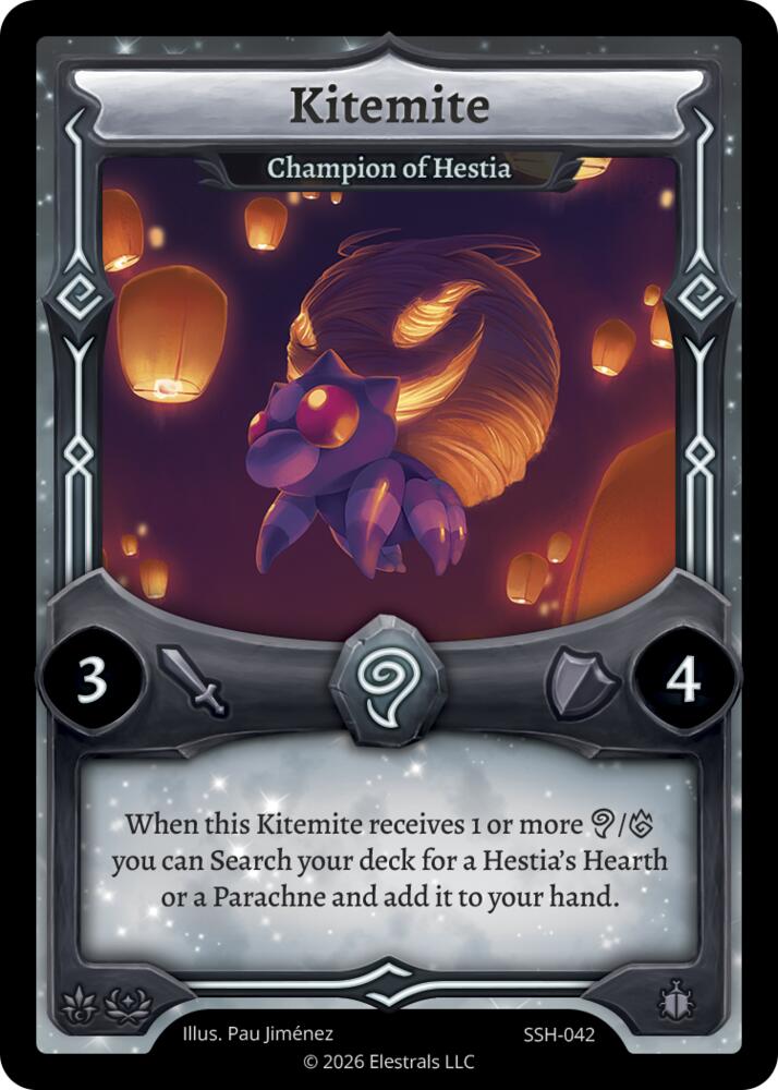 Kitemite - Champion of Hestia, Divine Champions: Snowshade SSH-042