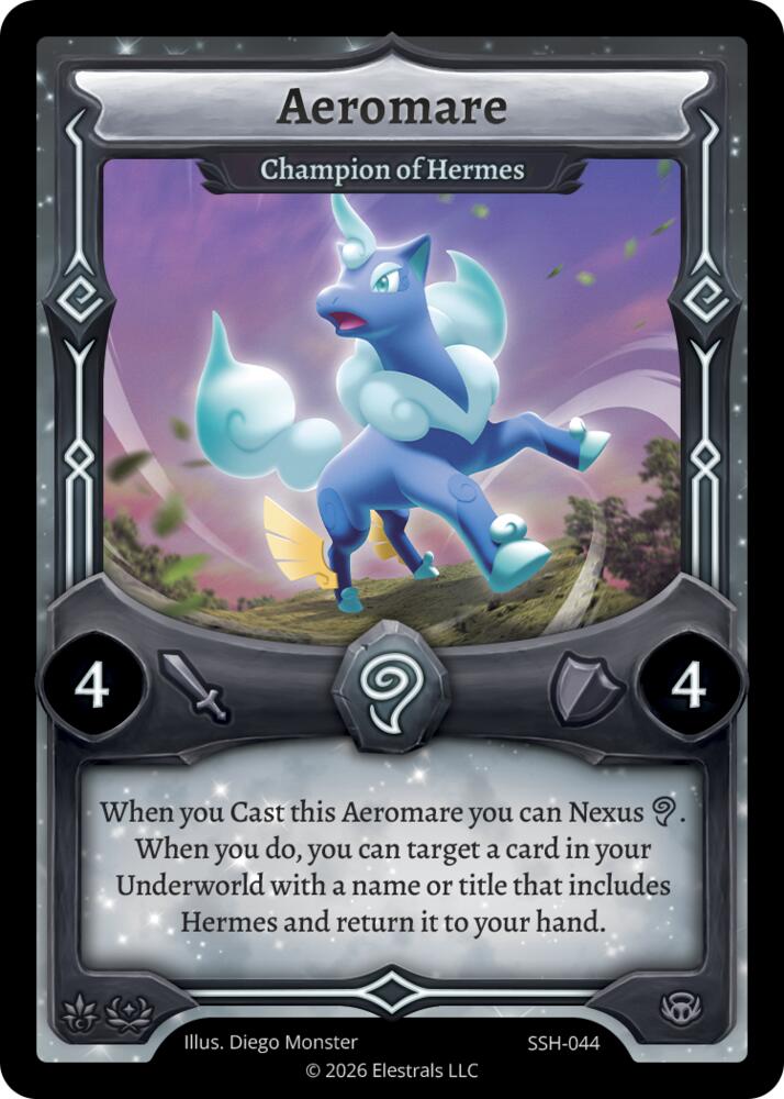 Aeromare - Champion of Hermes, Divine Champions: Snowshade SSH-044