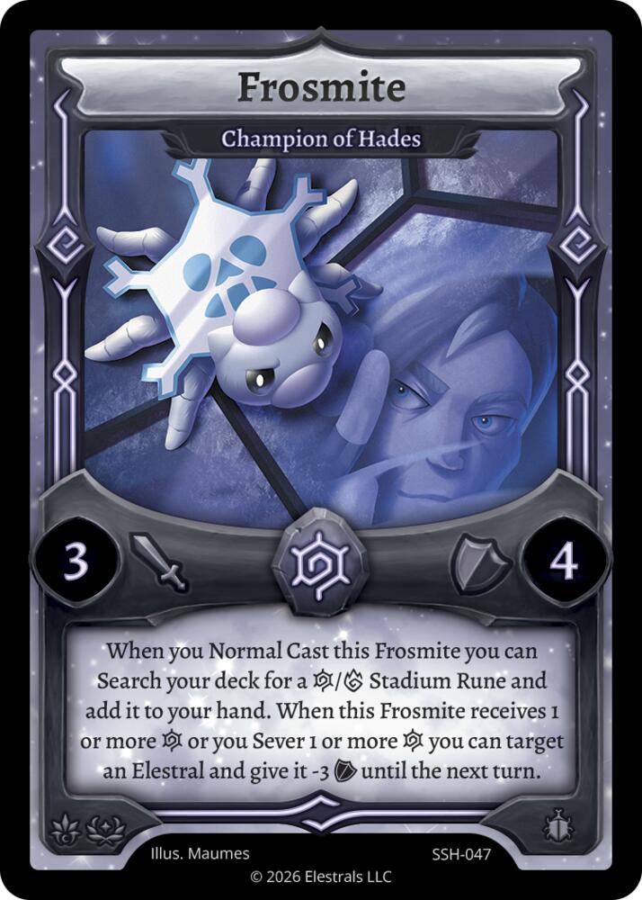 Frosmite - Champion of Hades, Divine Champions: Snowshade SSH-047