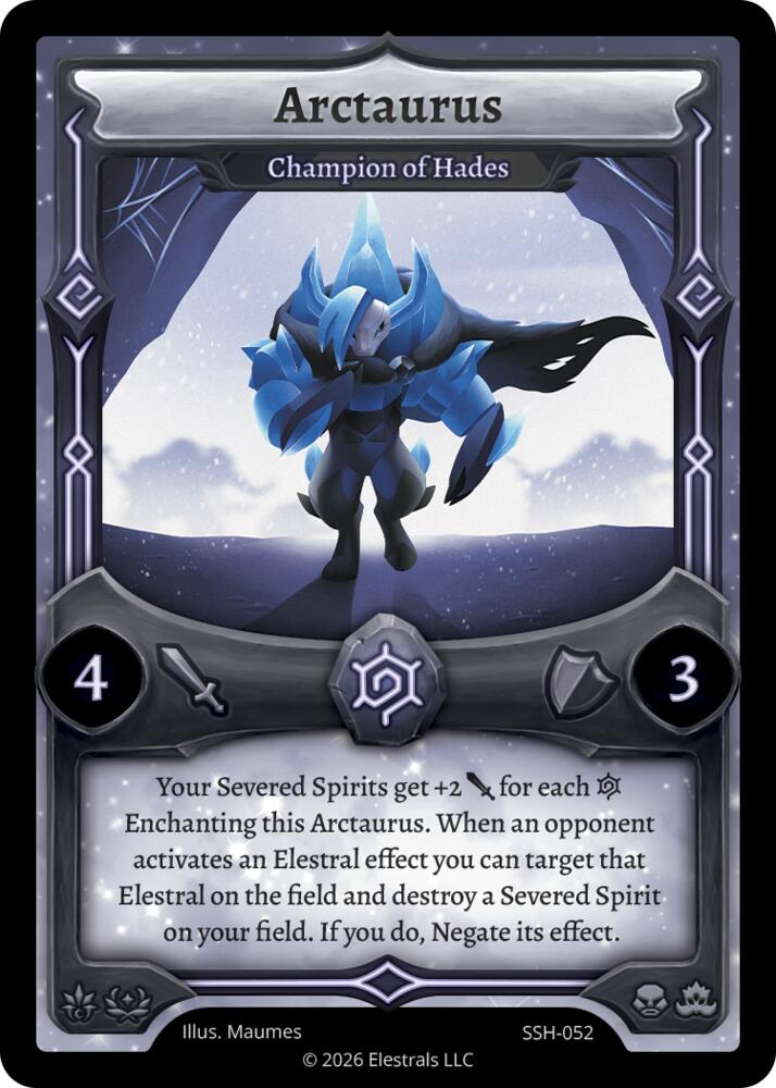Arctaurus - Champion of Hades, Divine Champions: Snowshade SSH-052