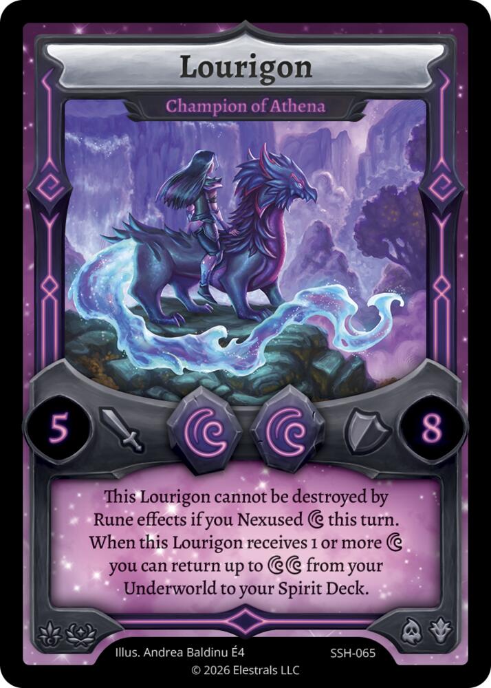 Lourigon - Champion of Athena, Divine Champions: Snowshade SSH-065