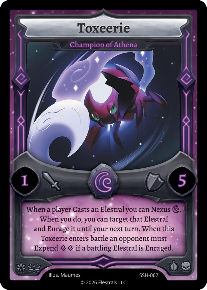 Toxeerie - Champion of Athena, Divine Champions: Snowshade SSH-067