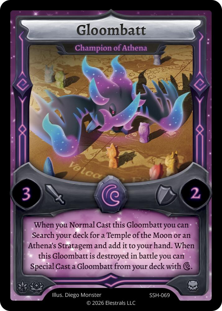 Gloombatt - Champion of Athena, Divine Champions: Snowshade SSH-069