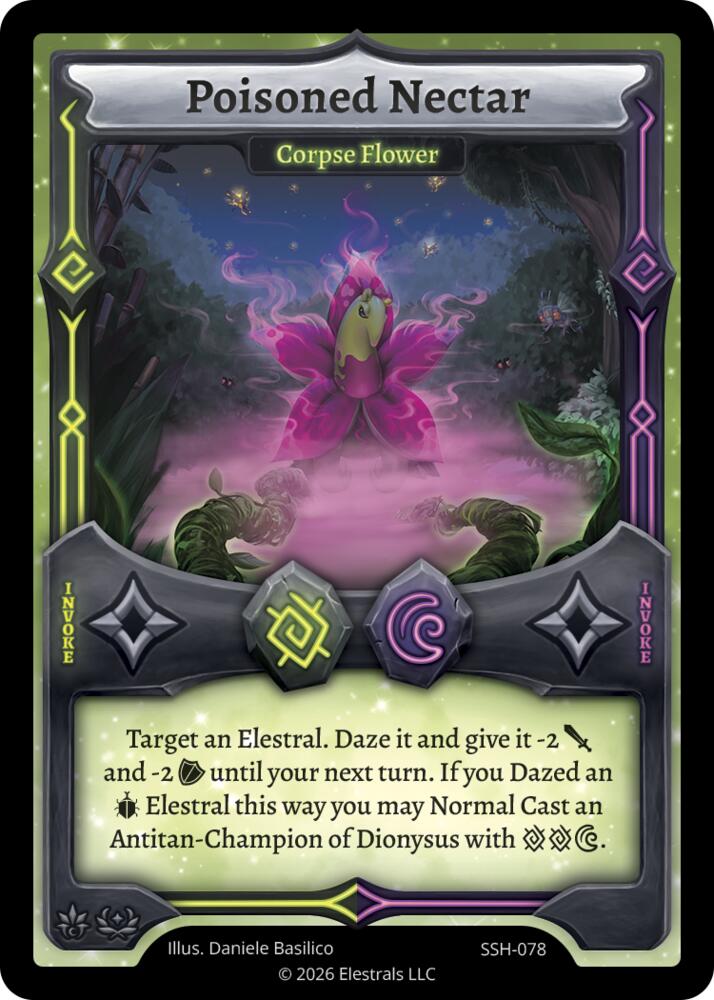 Poisoned Nectar - Corpse Flower, Divine Champions: Snowshade SSH-078