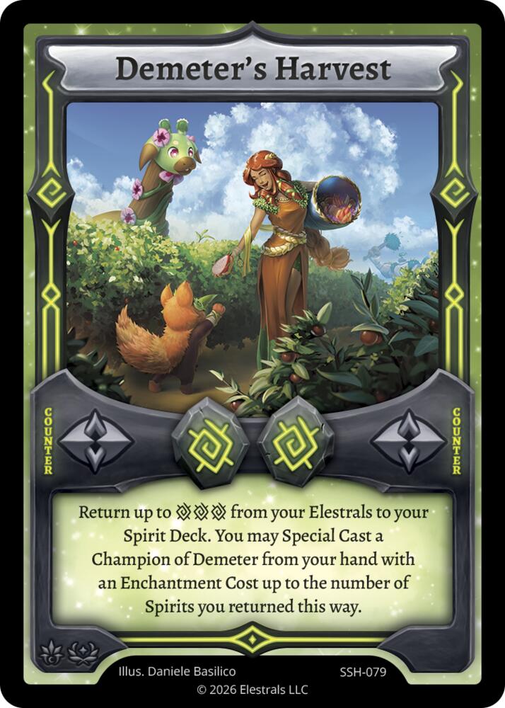 Demeter's Harvest, Divine Champions: Snowshade SSH-079