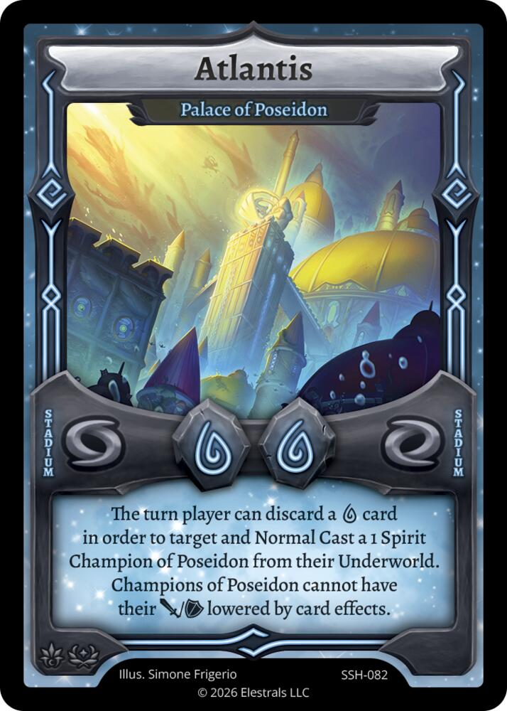 Atlantis - Palace of Poseidon, Divine Champions: Snowshade SSH-082