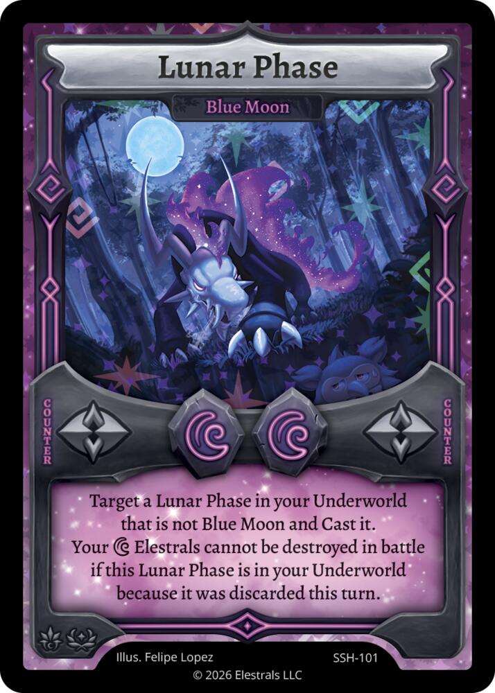 Lunar Phase - Blue Moon, Divine Champions: Snowshade SSH-101