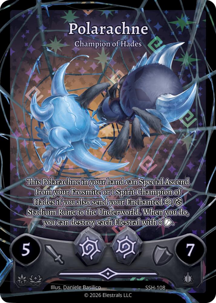 Polarachne - Champion of Hades (Full Art), Divine Champions: Snowshade SSH-108