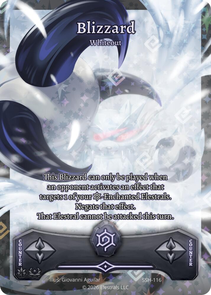Blizzard - Whiteout (Full Art), Divine Champions: Snowshade SSH-116