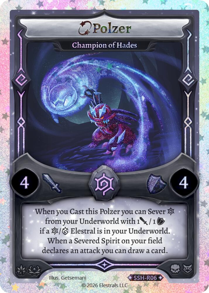 Polzer - Champion of Hades (Stellar), Divine Champions: Snowshade SSH-R06