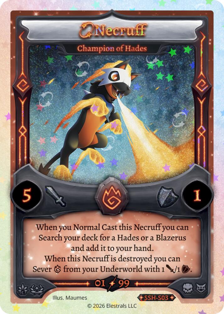 Necruff - Champion of Hades (Serialized), Divine Champions: Snowshade SSH-S03